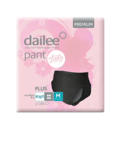 Dailee Pant Lady Premium Black Plus M